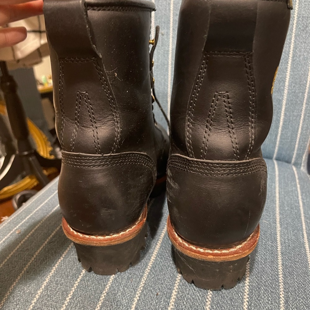 Like new woman’s Chippewas size 7 super nice.  Steel toe. - Picture 5 of 9